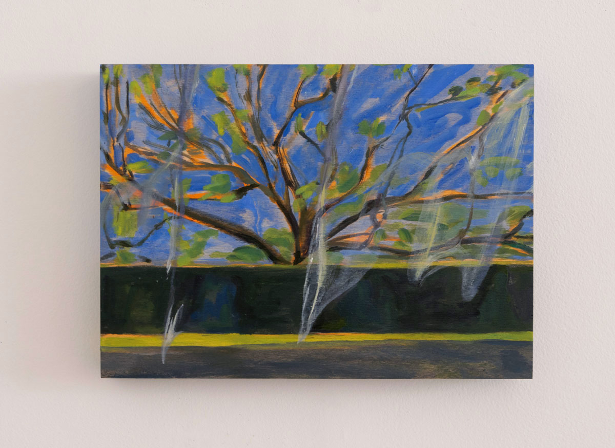 on wood